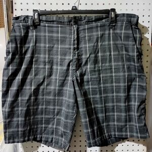 Men's Plaid Shorts 42